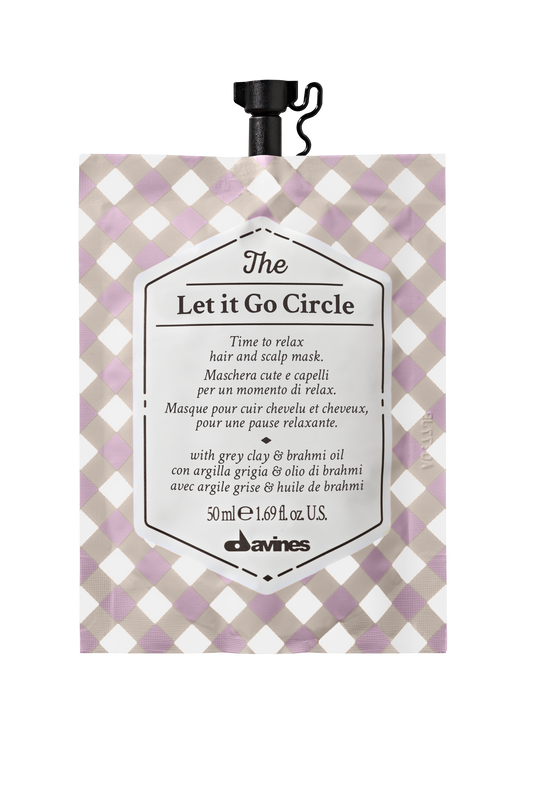 Let It Go Circle Hair Mask Pouch